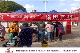 青陽縣促進就業行動